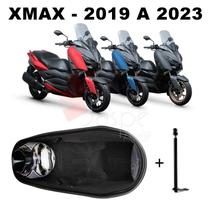 Forração Yamaha Xmax 250 Forro Preto Baú Standard + 1 Antena