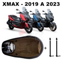 Forração Yamaha Xmax 250 Forro Standard Marrom + 2 Antena