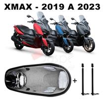 Forração Yamaha Xmax 250 Kit Forro Premium Cinza + 2 Antena