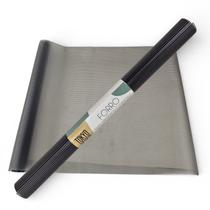 Forro Antiderrapante Para Armário Gaveta Geladeira 90x45cm Cor:Preto Forro Antiderrapante Para Armário Gaveta Geladeira 90x45cm Cor:Preto