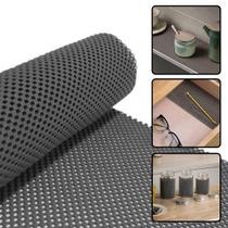 Forro Armário Gaveta Prateleira Flex Cinza 5 Metro X 30Cm