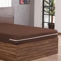 Forro Cama Queen Capa Colchao Em Malha Zíper Luxo E Forro Cama Queen Capa Colchao Em Malha Zíper Luxo E