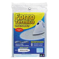 Forro Capa Protetor Termico para Tábua de Passar Roupa Metalizado Pluma Metaltec 95x30cm