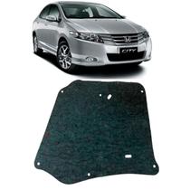 Forro Capo Honda City 2009 a 2014 Revestimento Manta Autocolante Isolante Térmico + Presilhas