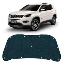 Forro Capo Jeep Compass 2016 a 2022 Revestimento Manta Autocolante Isolante Térmico + Presilhas Forro Capo Jeep Compass 2016 a 2022 Revestimento Manta Autocolante Isolante Térmico + Presilhas