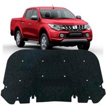Forro Capo Mitsubishi L200 Triton 2016 a 2021 Manta Autocolante Isolante + Presilhas