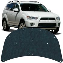 Forro Capo Mitsubishi Outlander 2010 a 2013 Manta Autocolante Isolante termoacustico + Presilhas