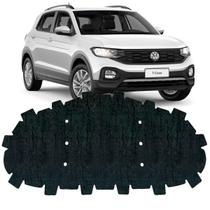 Forro Capo T-Cross 2019 2020 2021 2022 2023 Revestimento Manta Autocolante Isolante termoacustico Presilhas