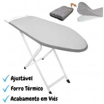 Forro Cinza Para Tábua De Passar Roupas 100X38Cm Térmico