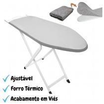 Forro Cinza Para Tábua De Passar Roupas 110X35Cm Térmico