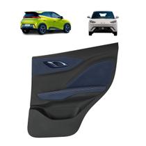 Forro da porta traseira byd mini dolphin 2024 a 2025 (cor azul) ( com maçaneta) lado direito original - eqea-6202200b-00lb5