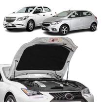Forro de capô Chevrolet Onix / Prisma 2017 a 2019 LT / LTZ Grud Forro de capô Chevrolet Onix / Prisma 2017 a 2019 LT / LTZ Grud