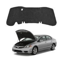 Forro de capô Honda Civic 2007 2008 2009 2010 2011 Grud Manta Capu Forração Capus