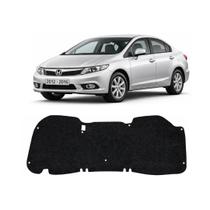 Forro de capô Honda Civic 2012 2013 2014 2015 2016 Grud Manta Capu Capus Forro de capô Honda Civic 2012 2013 2014 2015 2016 Grud Manta Capu Capus