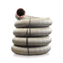 Forro de chaminé Fireside 316L em aço inoxidável 10 pés x 10 cm Forro de chaminé Fireside 316L em aço inoxidável 10 pés x 10 cm