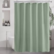 Forro de chuveiro impermeável verde sálvia 180x180cm Amazer Forro de chuveiro impermeável verde sálvia 180x180cm Amazer
