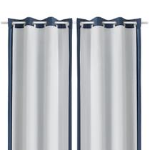 Forro de cortina Blackout OWENIE branco acinzentado 100% Blackout Forro de cortina Blackout OWENIE branco acinzentado 100% Blackout