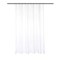 Forro de cortina de chuveiro Barossa Design Microfiber 137x183cm branco