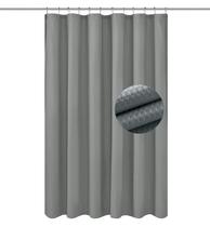 Forro de cortina de chuveiro Barossa Design Microfiber Dark Grey