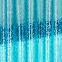 Forro de cortina de chuveiro Bostofy Heavy Duty EVA 180x180cm Teal