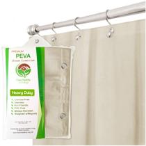 Forro de cortina de chuveiro Clean Healthy Living PEVA Tan 180x180cm