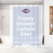 Forro de cortina de chuveiro Clorox Premium Lightweight 3g PEVA Forro de cortina de chuveiro Clorox Premium Lightweight 3g PEVA