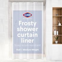 Forro de cortina de chuveiro CLOROX Premium Waterproof 54x78cm