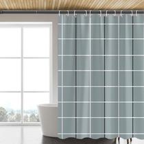 Forro de cortina de chuveiro LLSCL em tecido impermeável 180x180cm