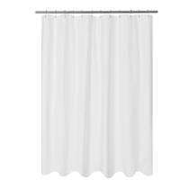 Forro de cortina de chuveiro Mrs Awesome Microfiber 180x190cm branco