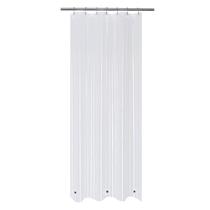 Forro de cortina de chuveiro Mrs Awesome Small Stall 90x213cm transparente Forro de cortina de chuveiro Mrs Awesome Small Stall 90x213cm transparente
