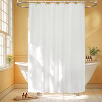 Forro de cortina de chuveiro Seenus Waterproof 180x210cm branco