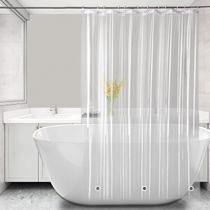 Forro de cortina de chuveiro Tonnali Clear PEVA Waterproof 180x190cm Forro de cortina de chuveiro Tonnali Clear PEVA Waterproof 180x190cm