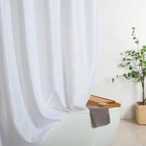 Forro de cortina de chuveiro WellColor Short 168x167cm branco Forro de cortina de chuveiro WellColor Short 168x167cm branco