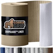 Forro de gaveta e prateleira Gorilla Grip DripGuard 20x20cm bege Forro de gaveta e prateleira Gorilla Grip DripGuard 20x20cm bege