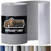 Forro de gaveta e prateleira Gorilla Grip DripGuard 60x50cm cinza