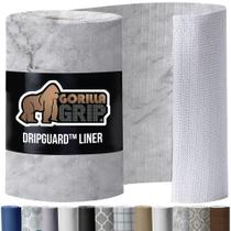 Forro de gaveta e prateleira Gorilla Grip DripGuard 60x50cm Marble Forro de gaveta e prateleira Gorilla Grip DripGuard 60x50cm Marble