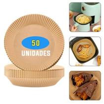 Forro De Papel Tapete Forma Kit Airfryer Microondas Forno