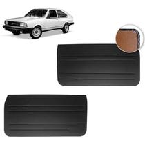 Forro De Porta Dianteira Passat Até 1978 Vinil Preto