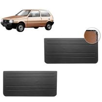 Forro de porta dianteira uno 2 portas todos vinil preto