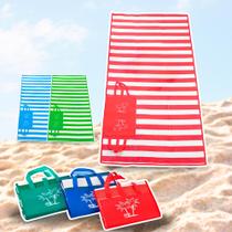 Forro De Praia Dobrável Impermeável Bolsa Piquenique Grande