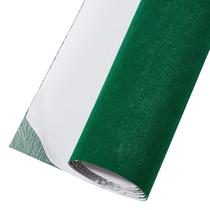 Forro de prateleira autoadesivo em tecido de feltro BENECREAT Green 40cm x 2m