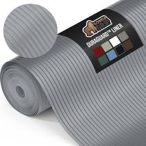 Forro de prateleira Gorilla Grip DuraGuard 30x305cm cinza impermeável