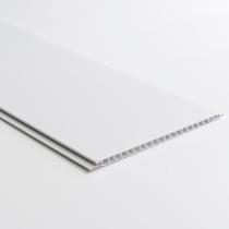 Forro de PVC Junta Seca 8mm x 20cm x 3m Belplast - Caixa com 7,2m2 Branco Branco