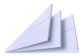 Forro de pvc Lamina com 95 CM POR 20 cm largura Kit 10 peças Cor Branco