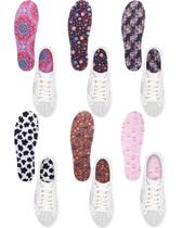 Forro de sapato NoShow Socks Velmitten para mulheres e homens, 6 pares