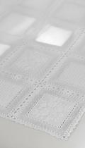 Forro Geladeira Plástico Rendado Branco 4m Forro Geladeira Plástico Rendado Branco 4m