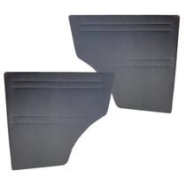 Forro Lateral Traseira 2p Preto Uno 84 até 2004 Vinil