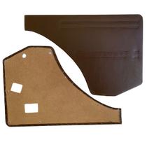 Forro Lateral Traseira Marrom Voyage 81 até 95 material sintético
