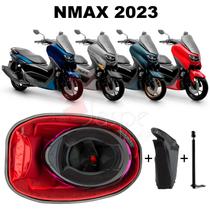 Forro Nmax 2023 Connected Standard Vermelho Guidão 1 Antena