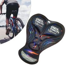 Forro Pad Para Bermuda Ciclismo Preto C/ Gel Densidade 120 Estampado - Welsten